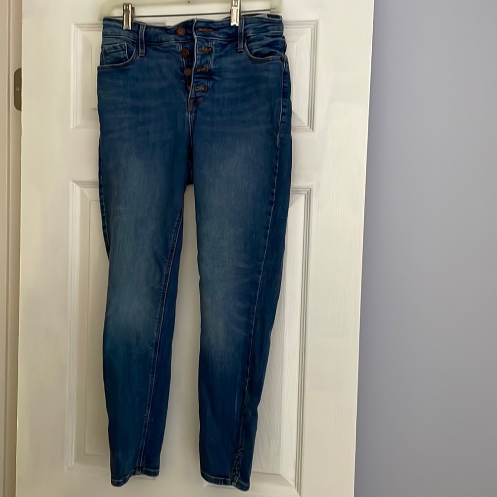 OLD NAVY Rockstar Super Skinny High Rise Secret Slim Pockets